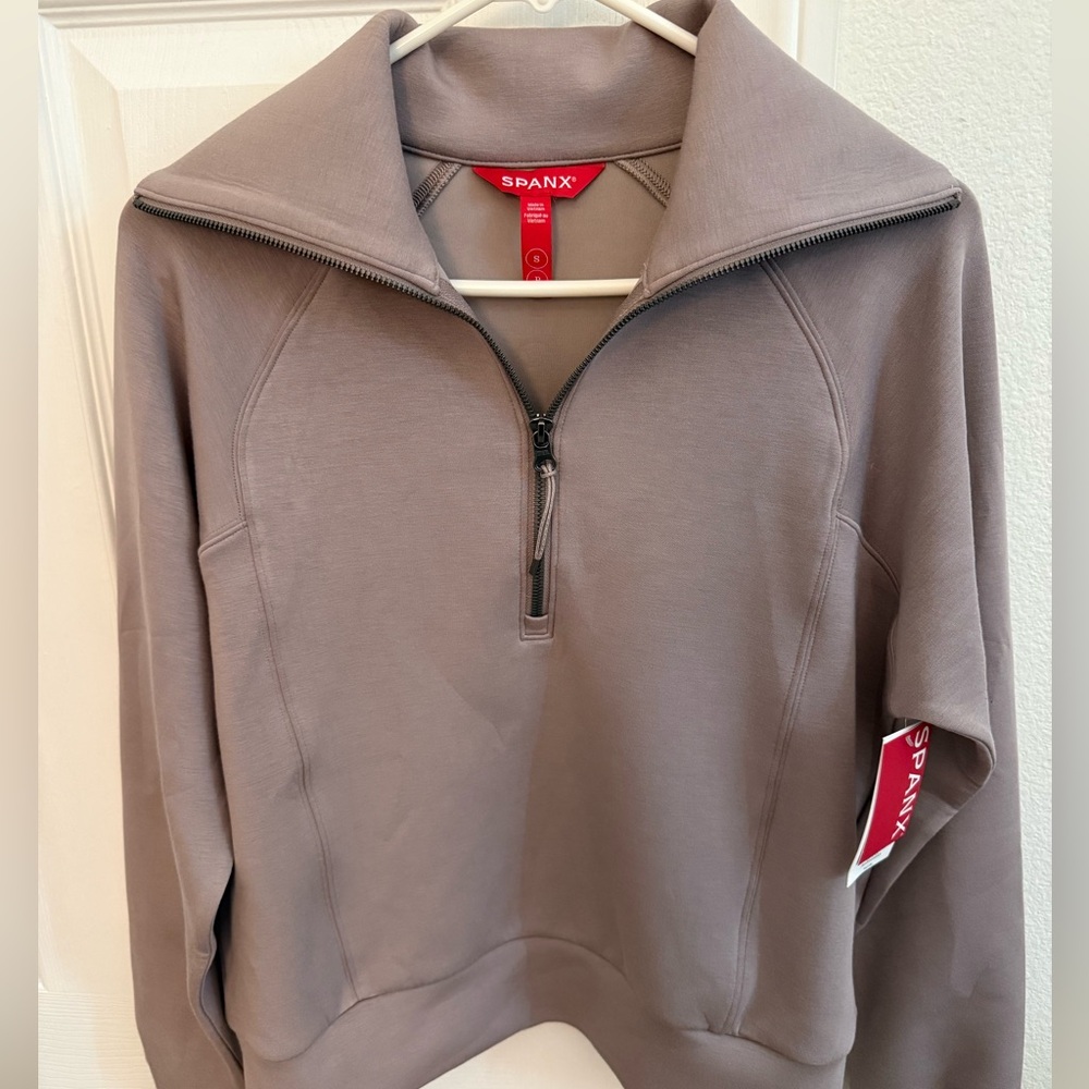 SPANX Air Essentials Half Zip Sweatshirt